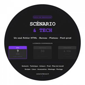 Licence Scenario & Tech 7 Jours